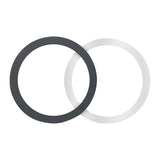 Tech-Protect Magnetisk Ring - MagSafe-kompatibel - 2 Pack - Svart / Sølv