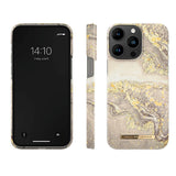 iPhone 14 Pro Max iDeal Of Sweden Fashion Case - Sparkle Greige Marble