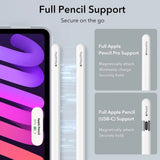 iPad Mini (2024 / 2021) ESR Hybrid Cover m. Ståfunktion - Gennemsigtig / Grå