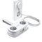 ORICO 5-i-1 Strømskinne m. 20W - 2 x Schuko - 2 x USB-A - 1 x USB-C - Hvid