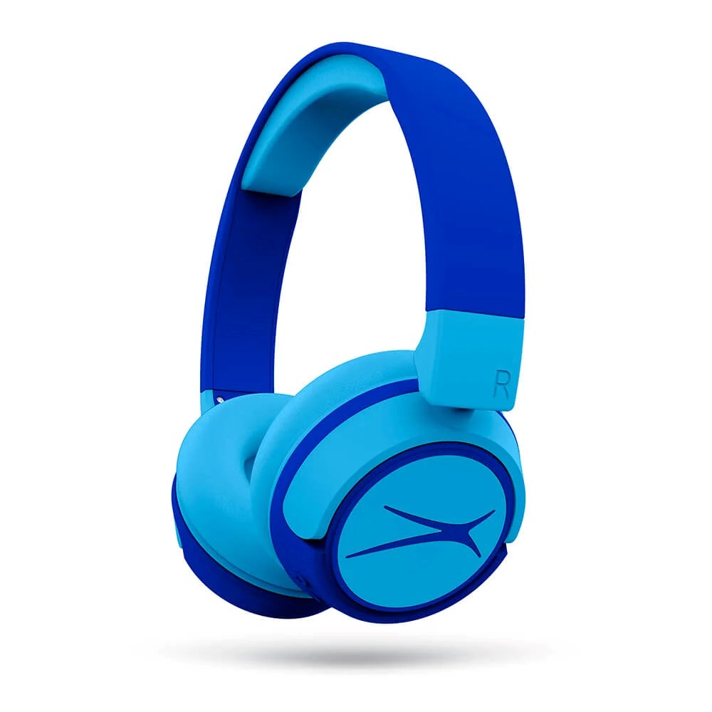 Altec Lansing 2-i-1 Trådløs / m. Ledning Headset til Børn - On-Ear Design - Blå