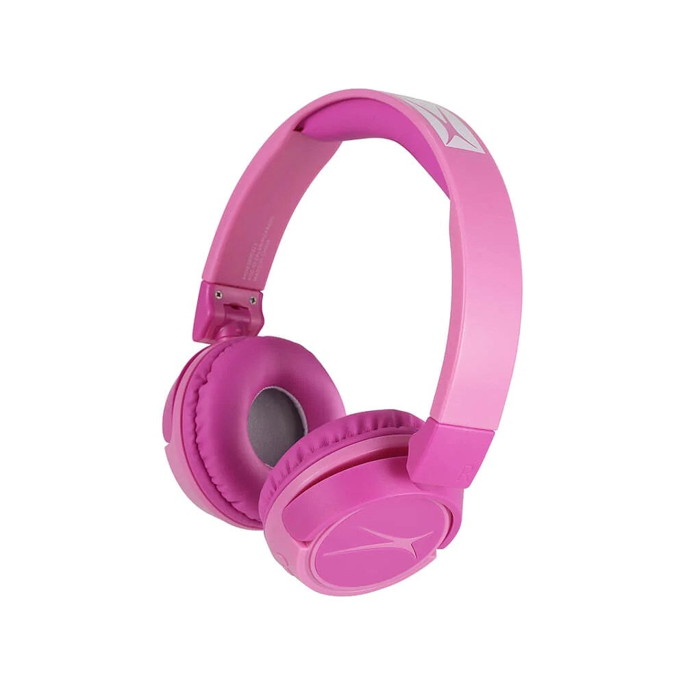 Altec Lansing 2-i-1 Trådløs / m. Ledning Headset til Børn - On-Ear Design - Lyserød
