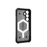 Samsung Galaxy S25 UAG PATHFINDER Series Bagside Cover - Qi Kompatibel - Clear / Ash