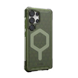UAG ESSENTIAL ARMOR Series-deksel - Samsung Galaxy S25 Ultra - MagSafe-kompatibel - Oliven