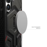 UAG Samsung Galaxy S26+ (Plus) Monarch Pro Kevlar Hybrid Bagside Cover - MagSafe Kompatibel - Sort