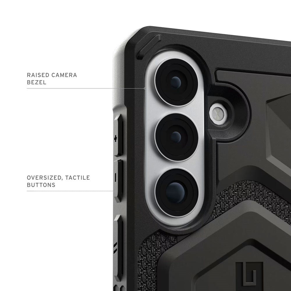 UAG Samsung Galaxy S26+ (Plus) Monarch Pro Kevlar Hybrid Bagside Cover - MagSafe Kompatibel - Sort