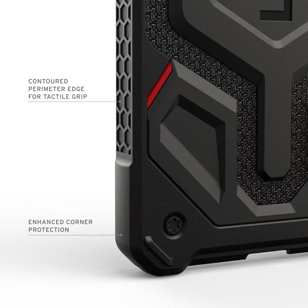 UAG Samsung Galaxy S26+ (Plus) Monarch Pro Kevlar Hybrid Bagside Cover - MagSafe Kompatibel - Sort