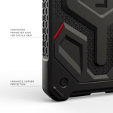 UAG Samsung Galaxy S26+ (Plus) Monarch Pro Kevlar Hybrid Bagside Cover - MagSafe Kompatibel - Sort
