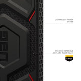 UAG Samsung Galaxy S26+ (Plus) Monarch Pro Kevlar Hybrid Bagside Cover - MagSafe Kompatibel - Sort
