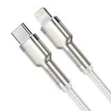 Baseus Cafule Kabel USB-C til Lightning PD 20W - 2m - Hvit