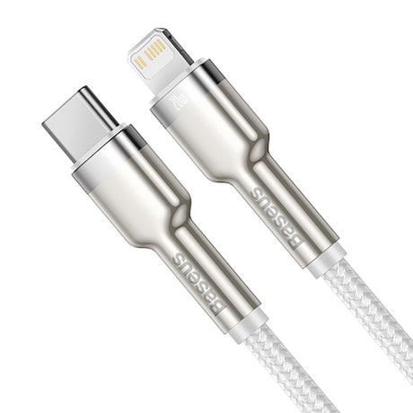 Baseus Cafule Kabel USB-C til Lightning PD 20W - 2m - Hvit