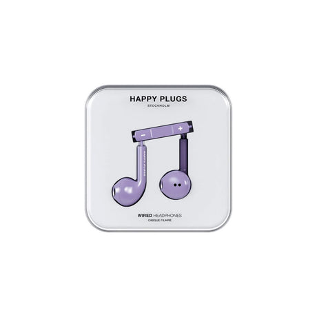 Happy Plugs Kablet Høretelefoner m. USB-C - In-Ear - Lilla