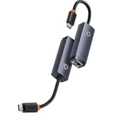 Baseus Adaptor USB Typ C til RJ45 Lan - Grå