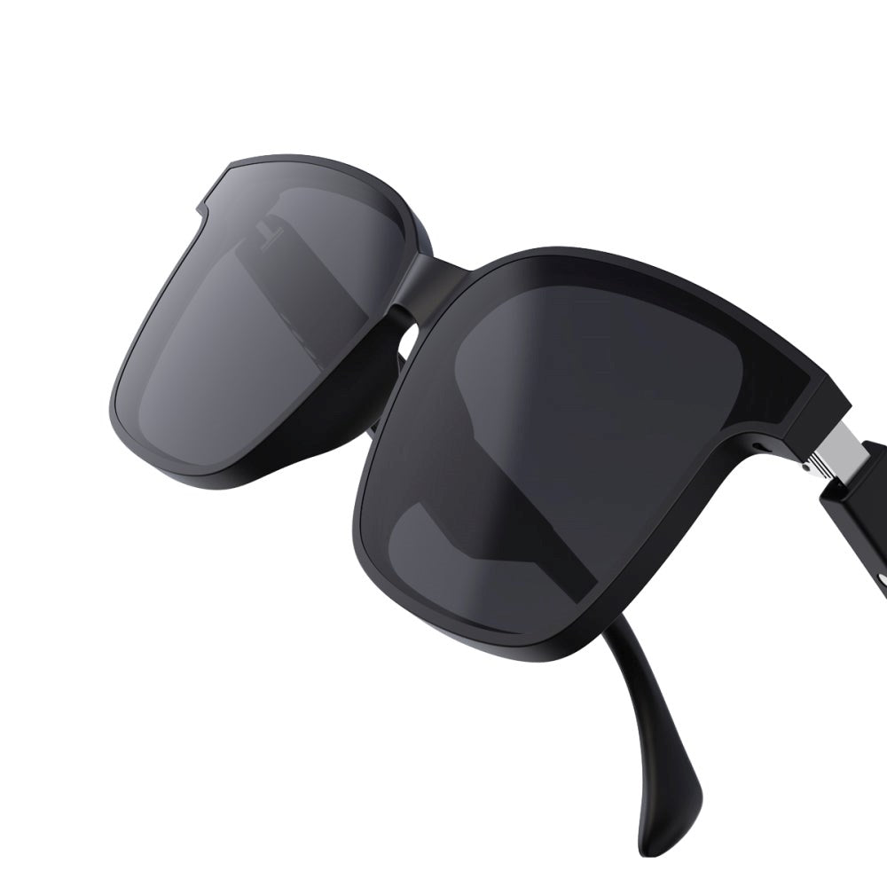 XO E5 Bluetooth Solbriller UV400 Nylon m. Højtaler & Mikrofon - Sort