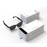 XO E5 Bluetooth Solbriller UV400 Nylon m. Højtaler & Mikrofon - Sort