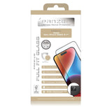 iPhone 15 Plus PANZER Premium Full-Fit Glass - Hærdet Glas - Sort Kant