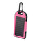 Setty Powerbank med solcelle 5000 mAh 10W 2 x USB-A - Rosa