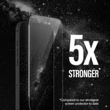 iPhone 16 Pro PanzerGlass Ultra Wide Fit Keramisk Beskyttende glass m. EasyAligner - Black Edge