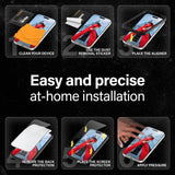 iPhone 16 Pro Max PanzerGlass Ultra Wide Fit Keramisk Beskyttende glass m. EasyAligner - Black Edge