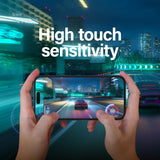 iPhone 16 Pro Max PanzerGlass Ultra Wide Fit Beskyttende glass m. EasyAligner - Anti-reflekterende - Diamantstyrke - Gjennomsiktig / svart kant