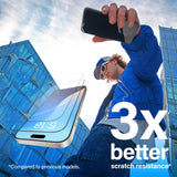 iPhone 16 Pro Max PanzerGlass Ultra Wide Fit Beskyttende glass m. EasyAligner - Anti-reflekterende - Diamantstyrke - Gjennomsiktig / svart kant