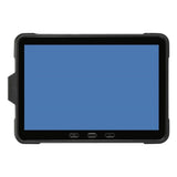 Samsung Galaxy Tab Active Pro / 4 Pro Targus Field-Ready Håndværker Bagside Cover m. Ståfunktion og Håndholder - Sort