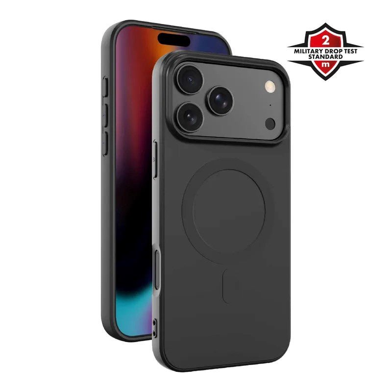 iPhone 18 Pro Max / 17 Pro Max X2O Mag Color Bagside Cover - MagSafe Kompatibel - Sort