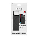 iPhone 18 Pro Max / 17 Pro Max X2O Mag Color Bagside Cover - MagSafe Kompatibel - Sort