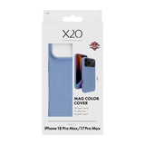 iPhone 18 Pro Max / 17 Pro Max X2O Mag Color Bagside Cover - MagSafe Kompatibel - Blå