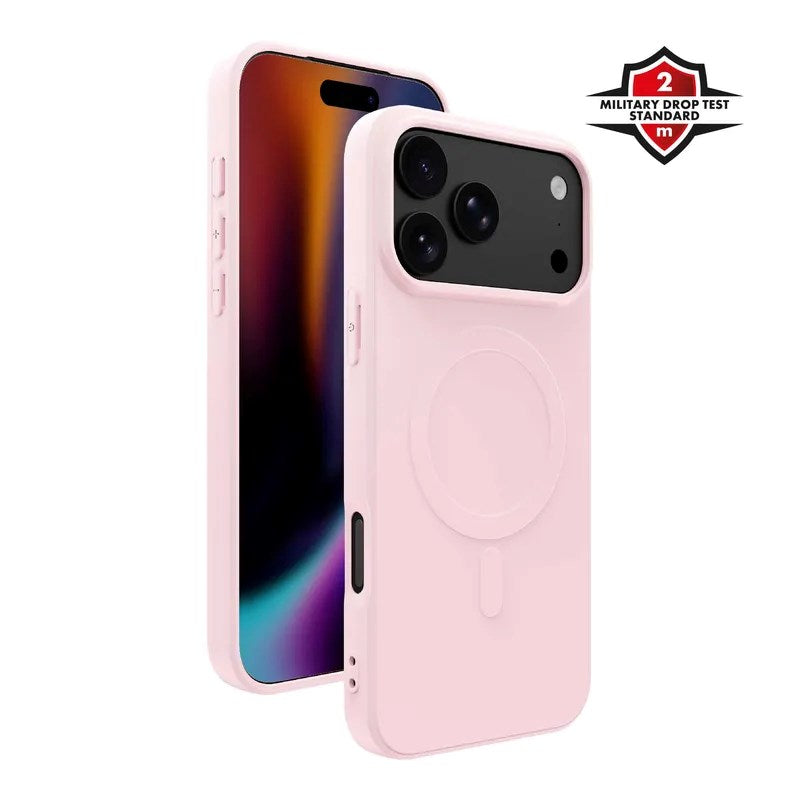 iPhone 18 Pro Max / 17 Pro Max X2O Mag Color Bagside Cover - MagSafe Kompatibel - Lyserød