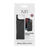 iPhone 18 Pro / 17 Pro X2O Mag Color Bagside Cover - MagSafe Kompatibel - Sort
