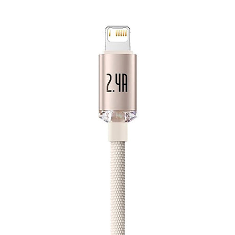 Baseus Crystal Shine Cable Lightning 12W - 2m - Rosa