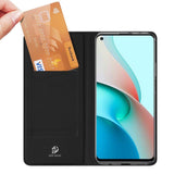 Xiaomi Note 9T (5G) DUX DUCIS Skin Pro Series Thin Wallet-veske - svart