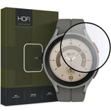 Samsung Galaxy Watch 5 Pro (45mm) HOFI Glass Pro+ Skjermbeskytter - Gjennomsiktig m. Svart kant
