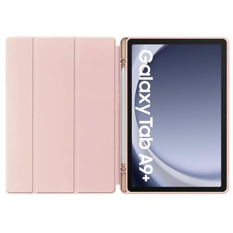 Samsung Galaxy Tab A9+ (Plus) Tech-Protect SC Tri-Fold deksel - Rosa