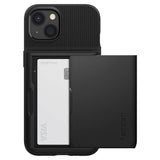 iPhone 13 Spigen Slim Armor CS Bakdeksel - Svart