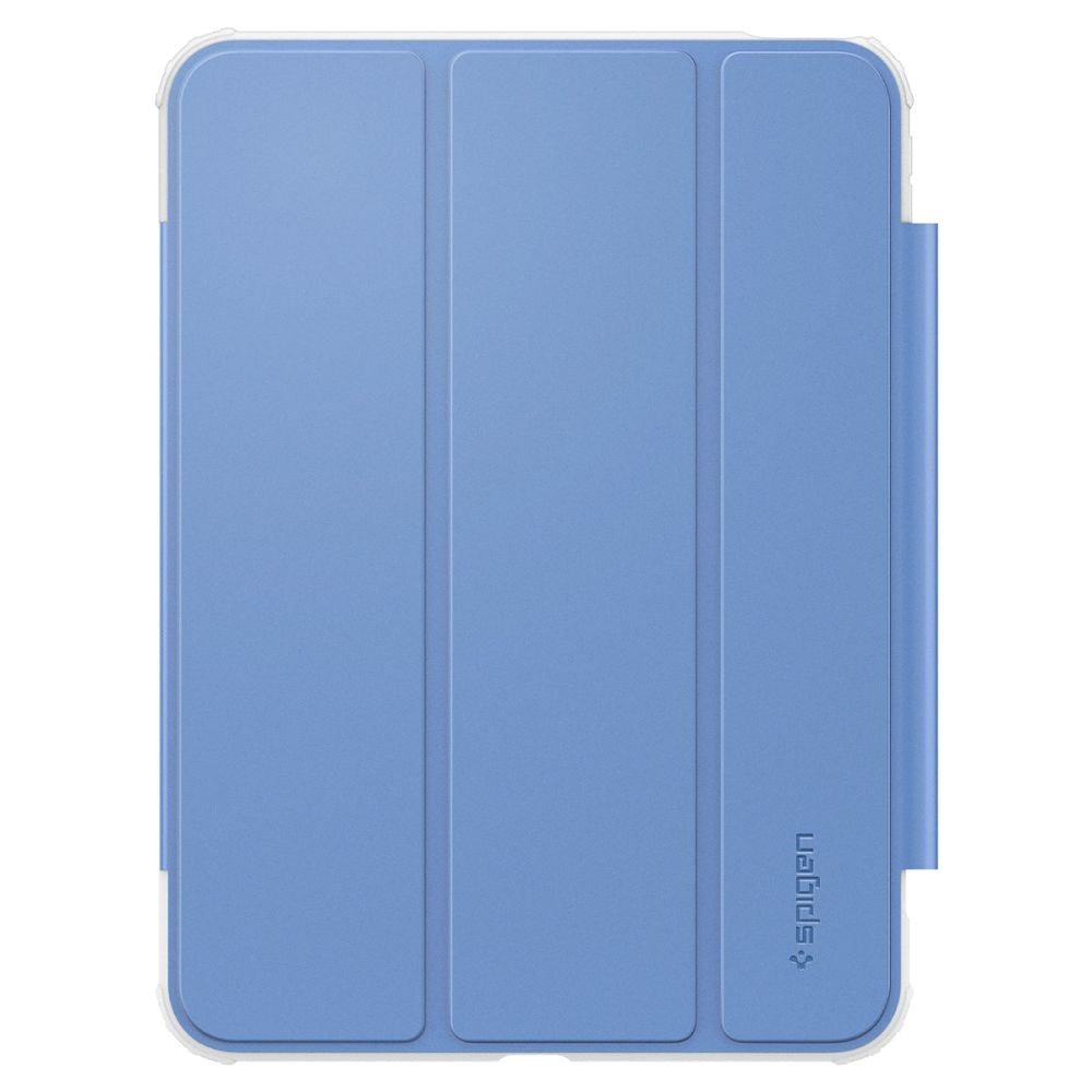 iPad 11" (2025) / iPad 10.9" (2024/2022) Spigen Ultra Hybrid Pro Flip Cover - Gennemsigtig / Blå