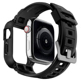 Apple Watch (40/SE/41mm) Spigen Rugged Armor Pro-deksel - svart