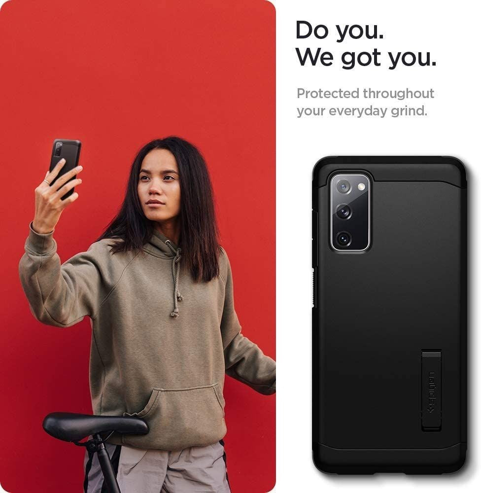 Samsung Galaxy S20 FE / S20 FE (5G) Spigen Tough Armor Deksel - Svart