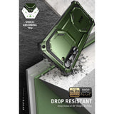Samsung Galaxy S23+ (Plus) i-Blason Armorbox Bagside Cover - Håndværker Cover m. Skærmbeskyttelse - Grøn