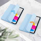 Tech-Protect iPad 11" (2025) / iPad 10,9" (2024/2022) SC-deksel m. Apple blyantholder - lyseblå