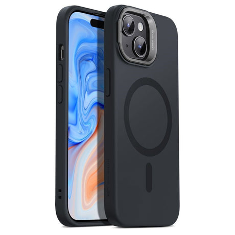 iPhone 15 Plus ESR Cloud Kickstand Halolock Bakdeksel - MagSafe-kompatibel - Svart