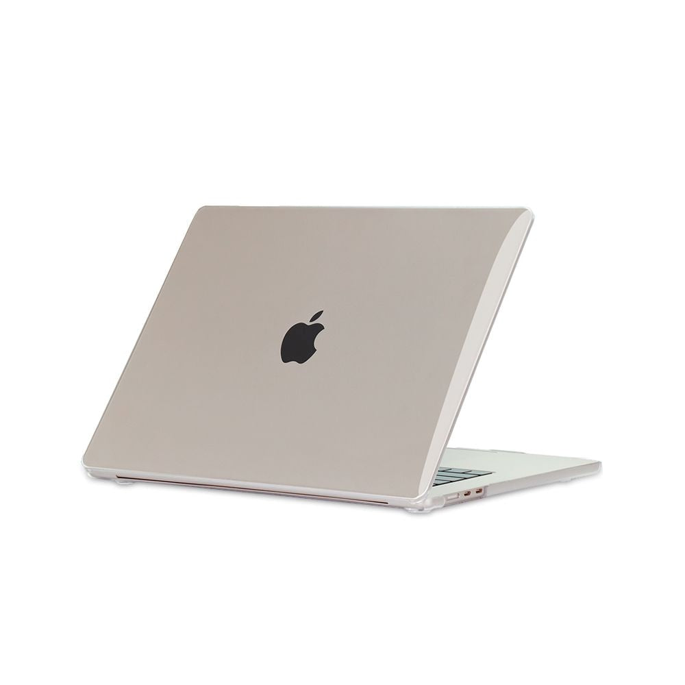 MacBook Air 15" M2/M3/M4 (2023-2025) - Tech-Protect Smartshell Case - Crystal Clear