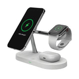 Tech-Protect A14 3-in-1 Trådløs Oplader 15W - Hvid