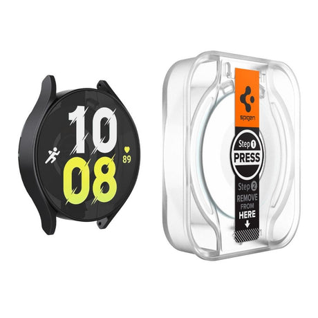 Spigen Samsung Galaxy Watch 6 (44mm) EZ Fit GLAS.tR Skjermbeskytter - 2-Pack - Gjennomsiktig