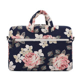 Canvaslife Koffertveske for MacBook / PC 13-14" - Navy Rose