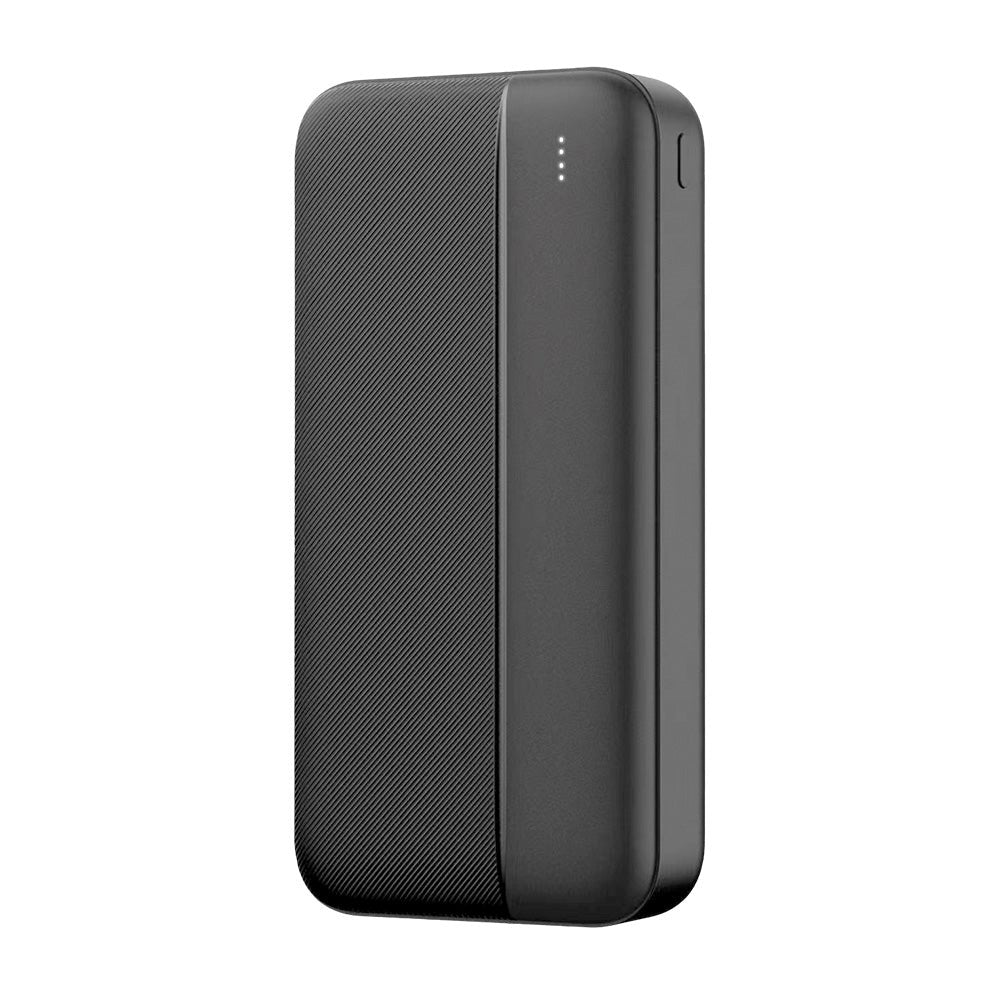 Maxlife MXPB-02 Powerbank 20W m. USB-A, USB-C &amp; Micro-USB - 20 000 mAh - Svart