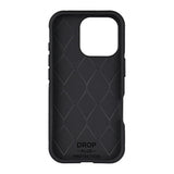 iPhone 16 Pro Essentials Rugged Bagside Cover - MagSafe Kompatibel - Sort