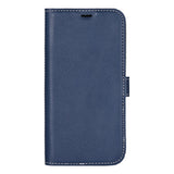 iPhone 16 Essentials 2-i-1 Læder Flip Cover m. Aftagelig Funktion - MagSafe Kompatibel - Blå