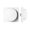 Light Solutions - ZigBee Roterende Dimmer Front - Hvit
